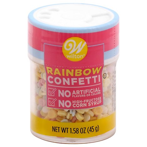 Wilton Rainbow Confetti - 1.58 OZ
