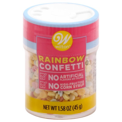 Wilton Rainbow Confetti - 1.58 OZ