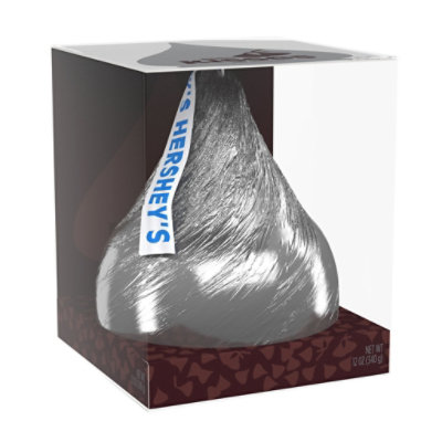 HERSHEY'S Kisses Solid Milk Chocolate Candy Gift Box - 12 Oz - Image 1