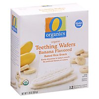 O Organics Teething Wafer Banana Rice Snack - 12-0.14OZ - Image 2
