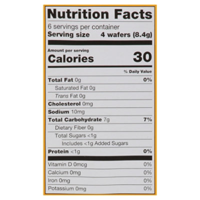 O Organics Teething Wafer Banana Rice Snack - 12-0.14OZ - Image 3