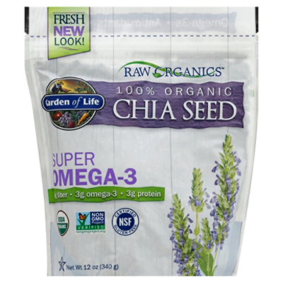 Garden Of Life Chia Seed Raw Org - 340 GR - Image 1