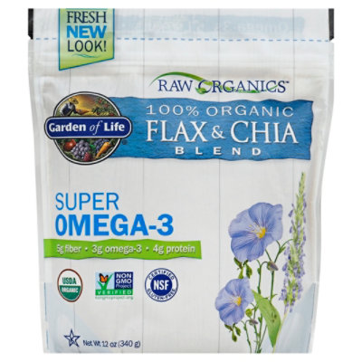 Garden Of Life Flax Chia Blend Raw Org - 340 GR - Image 1