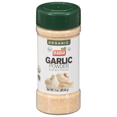 Badia Organic Garlic Powder - 3 OZ - Safeway