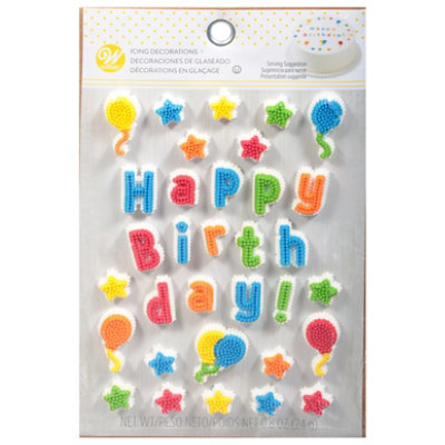 Wilton Happy Bday Dot Decor - .8 OZ - Image 3