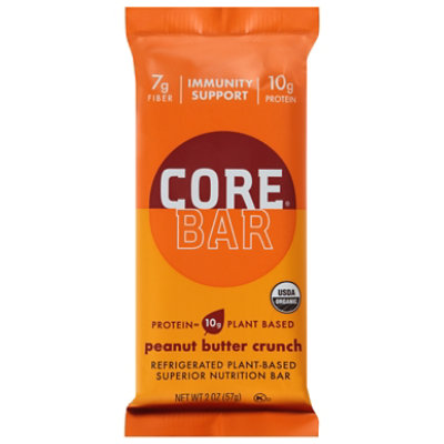 Core Probiotic Overnight Oat Bar Peanut Butter Og - 2 OZ