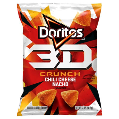 DORITOS Crunch Tortilla Chips Chili Cheese Nacho - 2 OZ