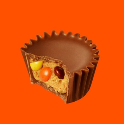Hshy Reeses Mini Pbc W/ Pieces - 9.6 OZ - Image 4