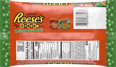 Hshy Reeses Mini Pbc W/ Pieces - 9.6 OZ - Image 2