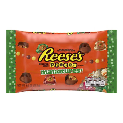 Hshy Reeses Mini Pbc W/ Pieces - 9.6 OZ - Image 5