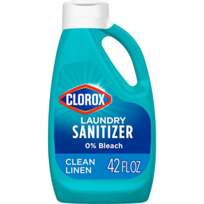 Clorox Laundry Sanitizer 0% Bleach Color Safe Clean Linen - 42 Fl. Oz. - Image 1