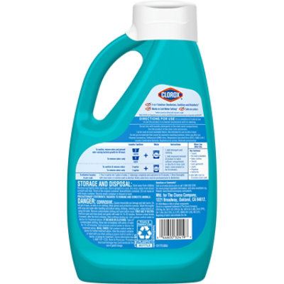 Clorox Laundry Sanitizer 0% Bleach Color Safe Clean Linen - 42 Fl. Oz. - Image 2