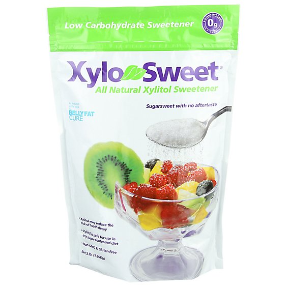 Xylosweet Sweetener Granules Bag - 3 LB