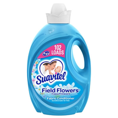 Suavitel Fabric Softener Field Flowers - 120 Fl. Oz.