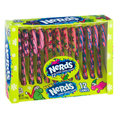 Nerds Candy Canes 12ct - 5.3 OZ - Image 1