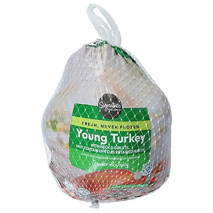 Signature Farms Whole Turkey Holiday Hen Fresh - Weight Between 9-16 Lb - Image 1