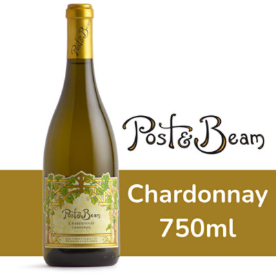 Post & Beam Chardonnay Wine - 750 ML - Image 2
