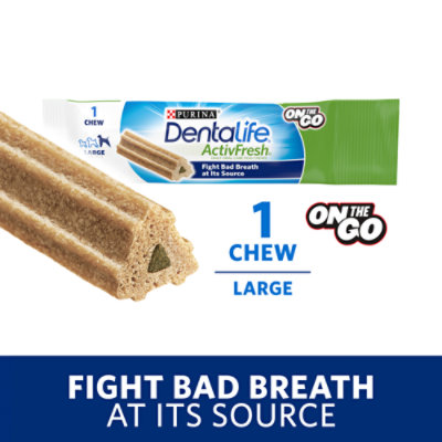 Dentalife Dog Chews Oral Care Activfresh - 1.1 Oz