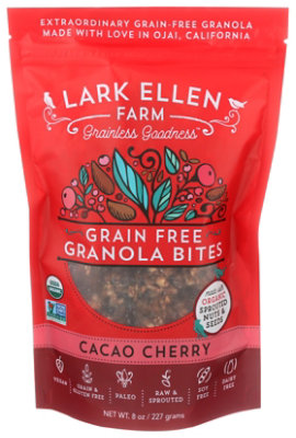 Lark Ellen Farm Granola Bites Cacao Chry - 8 OZ - Image 1