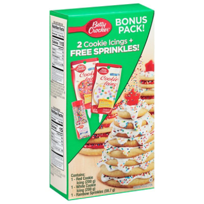 Bc 3pk Cookie Icing Set - EA