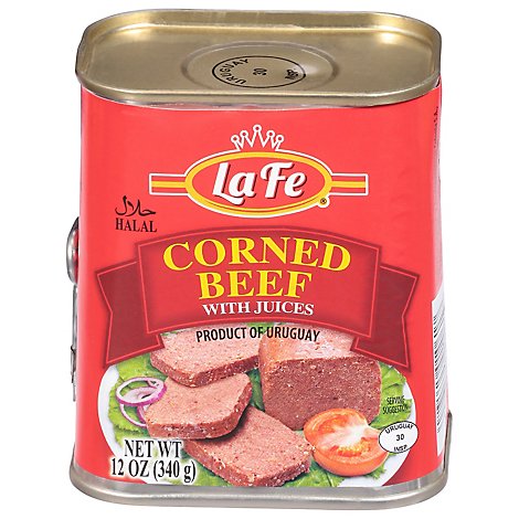 La Fe Canned Corned Beef - 12 OZ