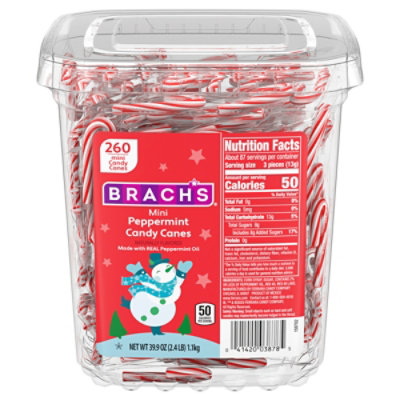 Brachs Bobs Mini Canes Tub - 39.9 OZ - Image 3