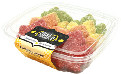 Autumn Leaves Shortbread Cookies - 8 OZ - Image 1