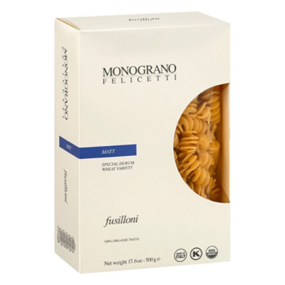 Monograno Felicetti Organic Matt Fusilloni - 17.64 Oz