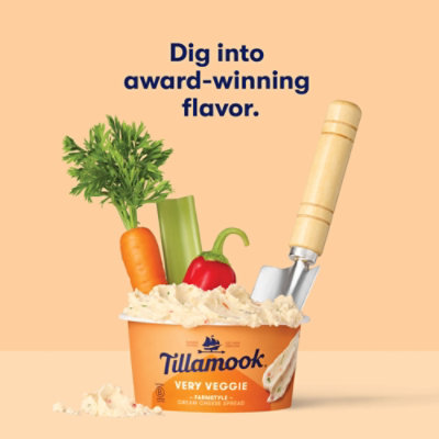 Tillamook Very Veggie Farmstyle Cream Cheese Spread - 7 Oz - Image 6