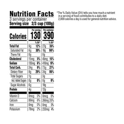 Nick's Chocolate Chip Cookie Dough Ice Cream - 16 Oz - Image 3