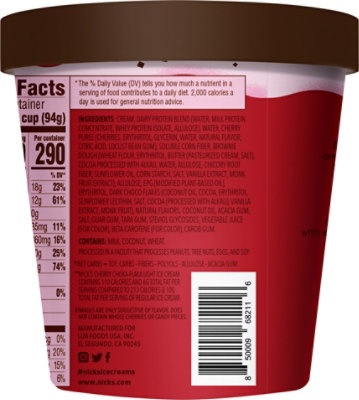 Nick's Cherry Chocolate Ice Cream - 16 Oz - Image 5