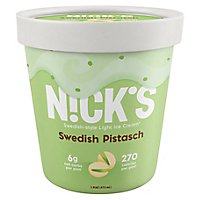 Nicks Swedish Pistasch Ice Cream - 16 OZ - Image 3