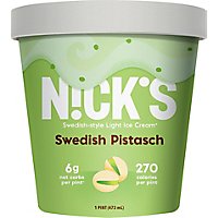 Nicks Swedish Pistasch Ice Cream - 16 OZ - Image 2