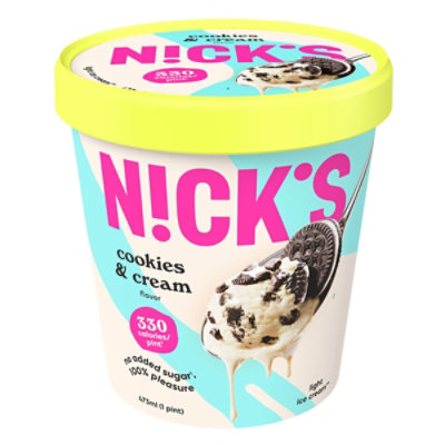 Nick's Cookies & Cream Ice Cream - 16 Oz - Image 2