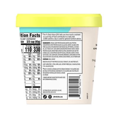 Nick's Cookies & Cream Ice Cream - 16 Oz - Image 5