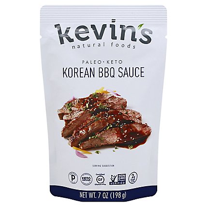 Kevins Natural Foods Korean Bbq Sauce - 7 OZ - Image 1