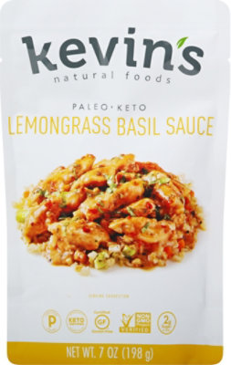 Kevins Ntrl Foods Lemongrass Basil Sauce - 7 OZ - Image 2