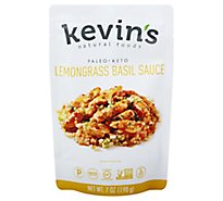 Kevins Ntrl Foods Lemongrass Basil Sauce - 7 OZ