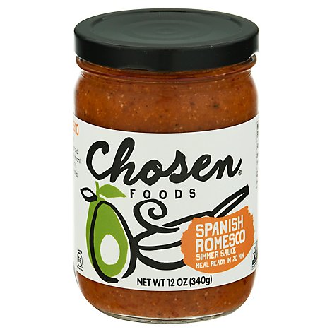 Chosen Foods Smr Sauce Spanish Romesco - 12 OZ