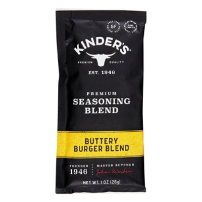Kinders Buttery Burger Blend - 1 OZ