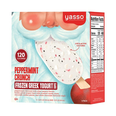 Yasso Yogurt Bars Greek Peppermint - 4-4 Fl. Oz. - Image 4