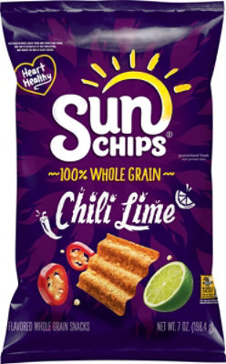 Sunchips Snacks Whole Grain Chili Limon - 7 Oz