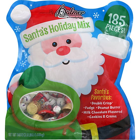 Plmr Santa's Holiday Mix - 56 OZ