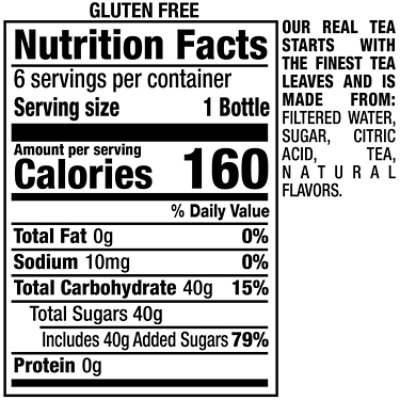 Snapple Peach Tea Recycled Bottles - 6-16 Fl. Oz. - Image 4