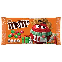 M&M'S Holiday Christmas Assortment Peanut Butter Milk Chocolate Candy Bag - 10 Oz - Image 2