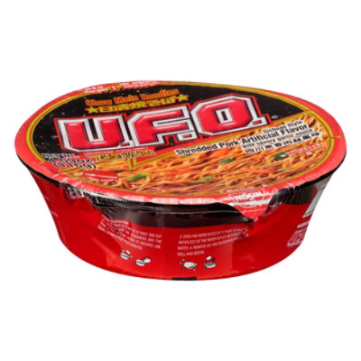 Nissin Chow Mein Noodles Shredded Pork - 4.09 OZ