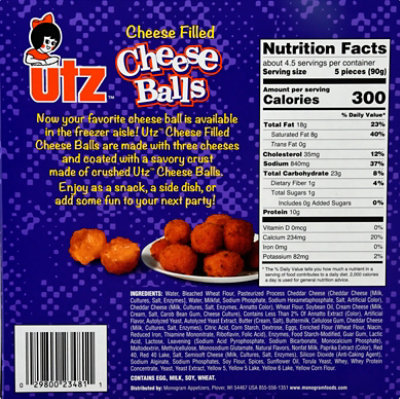 Utz Cheese Ball - 14 OZ - Image 6