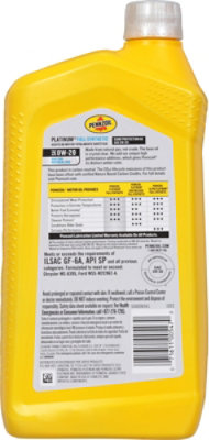 1 Qt Pennzoil Platinum Full Syn - 32 FZ - Image 4