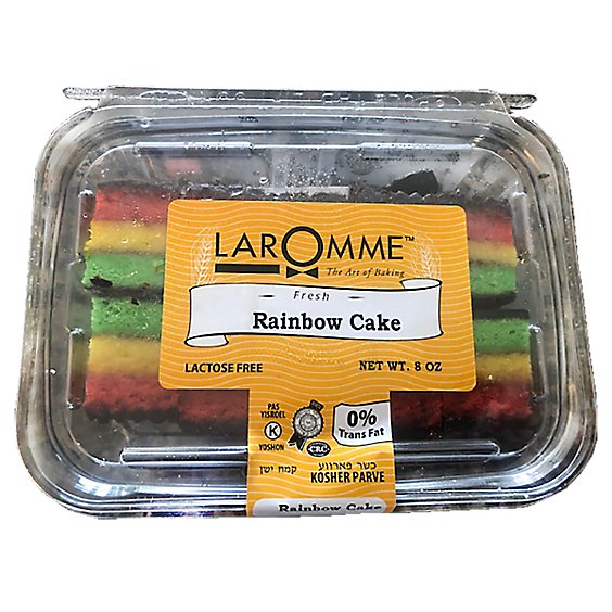 Rainbow Cake 8 Oz - 8 OZ