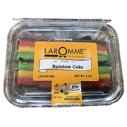 Rainbow Cake 8 Oz - 8 OZ - Image 1